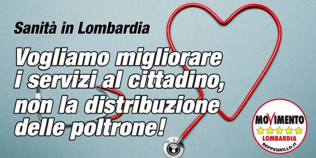 Sanità in Lombardia, fermo no del Movimento 5 Stelle: ‘La riforma è una truffa’