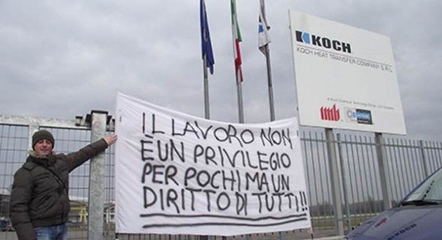 La Fiom-Cgil di Cremona contro la chiusura dell’ azienda Koch