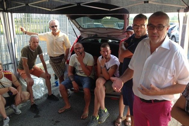 Provincia di Cremona, Bordo (SEL) con i lavoratori della Koch di Bagnolo Cremasco