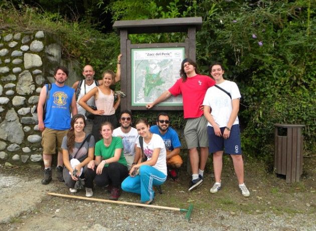 Alzate Brianza, II edizione Campo volontariato internazionale nel PLIS 'Zoc del Peric'