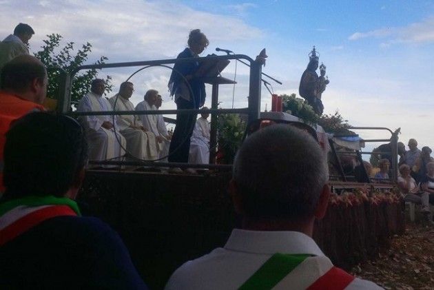 Brancere di Stagno Lombardo Concelebrazione dell'Assunta con grande partecipazione popolare