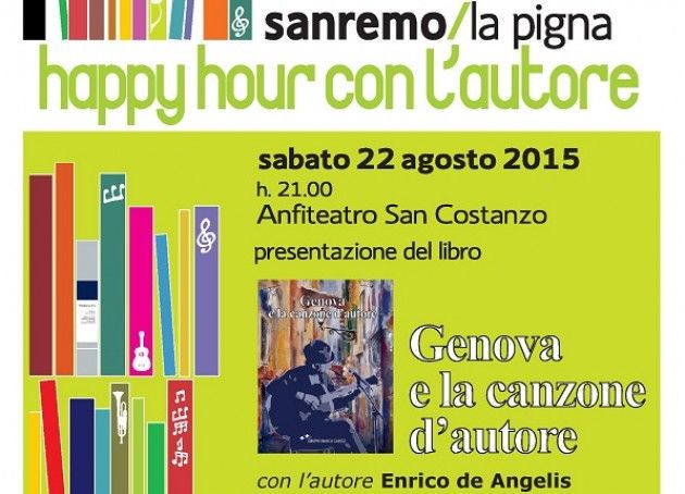 Genova e la canzone d’Autore Eccezionale parata di artisti a Sanremo il 22 agosto