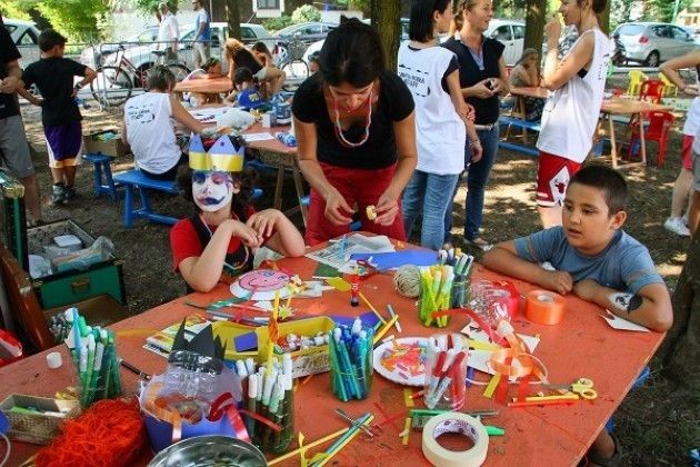 Parco Sartori di Cremona : il 25 agosto l'appuntamento conclusivo  con giochi e merenda