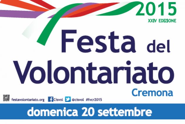 Festa del Volontariato 2015 a Cremona, domenica 20 le Associazioni in Piazza