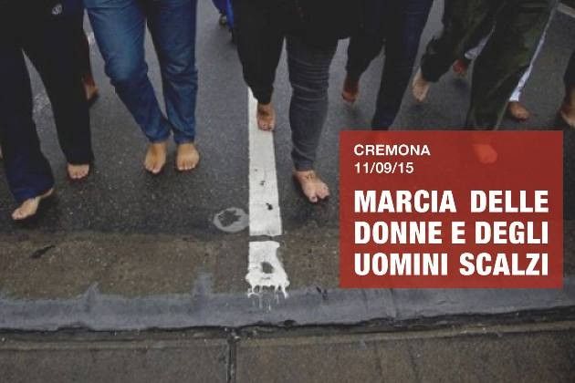 Anche SEL Cremona partecipa alla Marcia delle Donne e degli Uomini Scalzi
