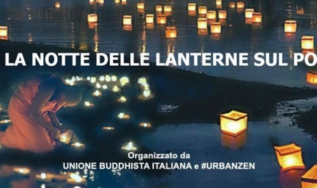 La notte delle lanterne sul PO a Caorso