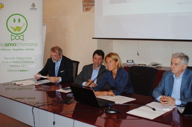 A Cremona verso il 70% di raccolta differenziata. Dal 1° ottobre il porta a porta nel centro storico