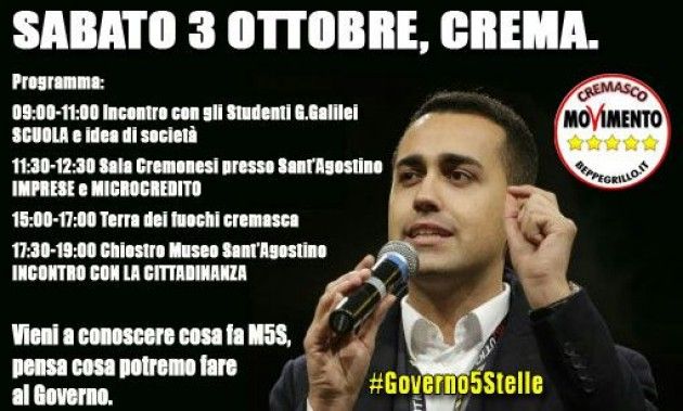 Crema No caro Di Maio, così non va. Lettera aperta dell’On Franco Bordo (Sel)