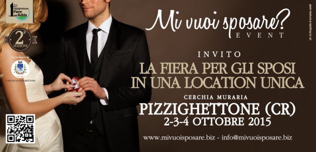 Pizzighettone Apre la 2^ edizione di Mi vuoi sposare?