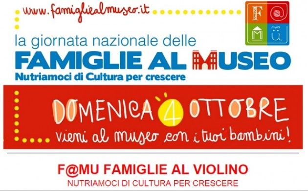 Museo del Violino Cremona Stradivarikids F@MU Domenica 4 ottobre