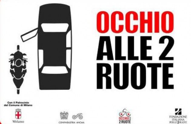 Milano, parte campagna 'Occhio alle due ruote'