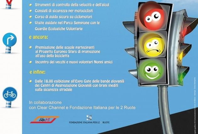 Milano Lunedì 12 ottobre al via la IV festa dell’educazione stradale