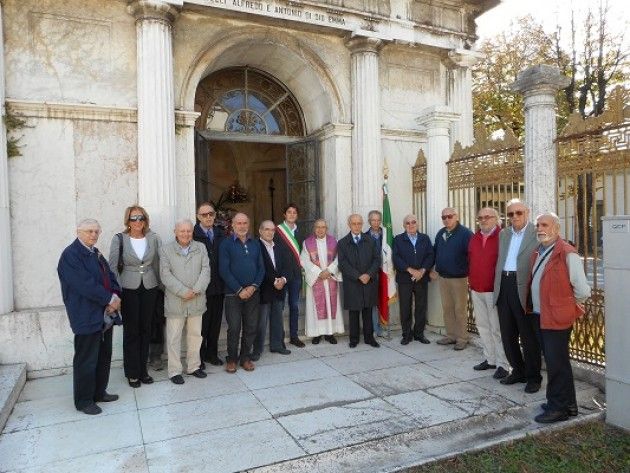 Ricordati i giovani resistenti Alfredo e Antonio di Dio al Civico Cimitero di Cremona