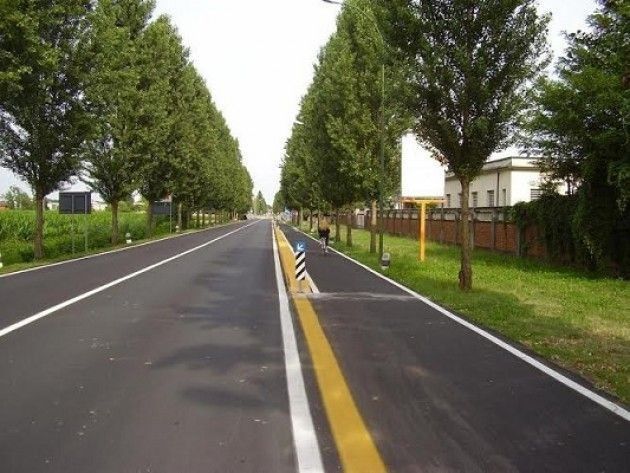 Nuovi asfalti a Roggione di Pizzighettone 