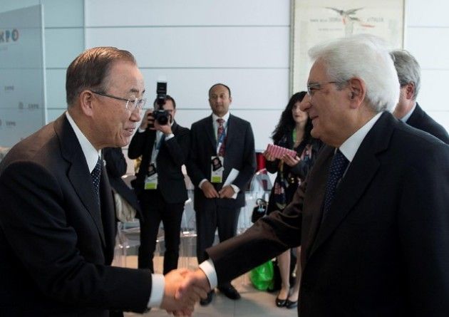 BAN KI-MOON ad expo 2015