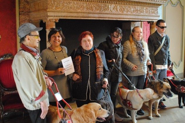 Giornata Nazionale del Cane Guida, in Comune una delegazione dell’UICI