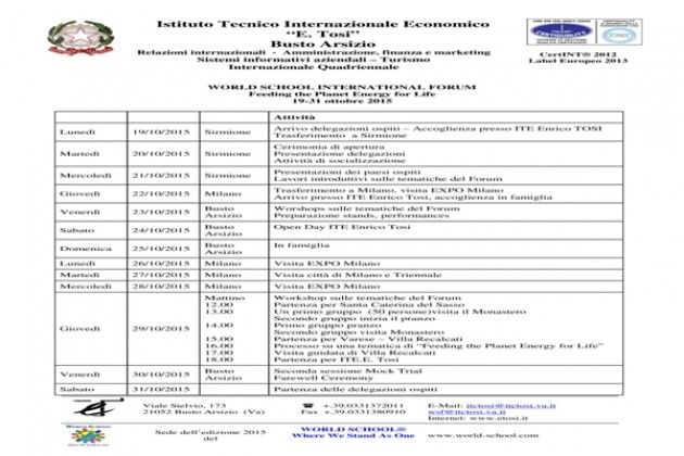 World School - La scuola del mondo