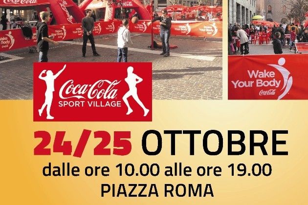 Anteprima della Festa del Torrone a Cremona, c’è anche il Coca-Cola Sport Village