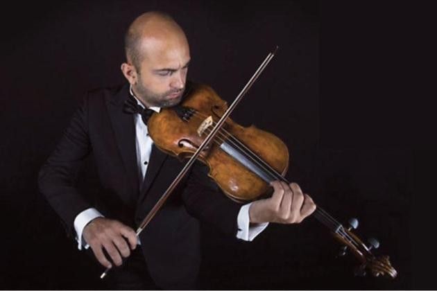 Museo del Violino, Gramaglia (Quartetto di Cremona) suona la viola Stradivari 1715