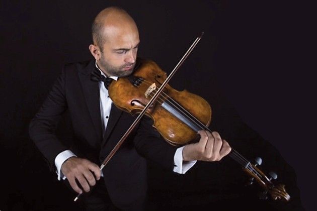 Simone Gramaglia (Quartetto di Cremona) suona la viola Stradivari 1715 all’MdV