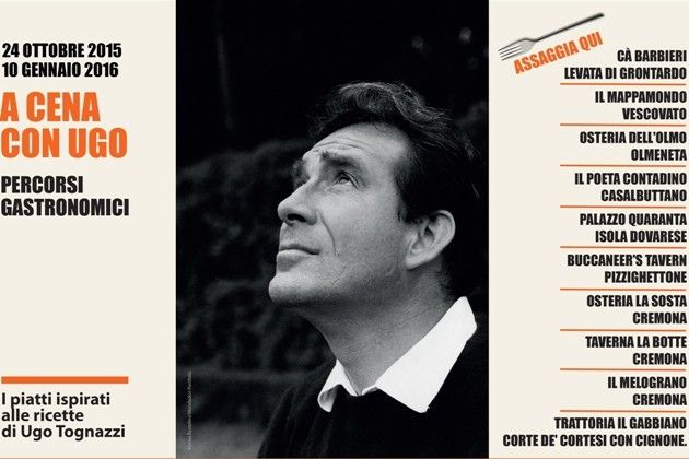 Cremona per Tognazzi anche a tavola, fino a gennaio ‘A cena con Ugo’