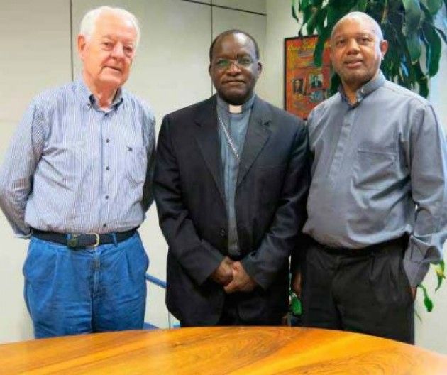 D'Avossa alla Carovana della pace da Mombasa a Nairobi con Papa Francesco