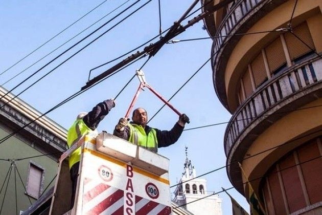 Un errore smantellare la rete dei filobus elettrici nella città di Cremona