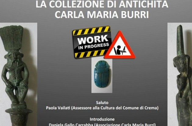 Donazione Reperti Egizi Iniziativa a Crema