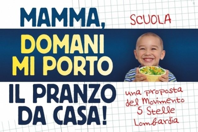 Movimento 5 Stelle Cremona, raccolta firme per i pasti portati da casa a scuola
