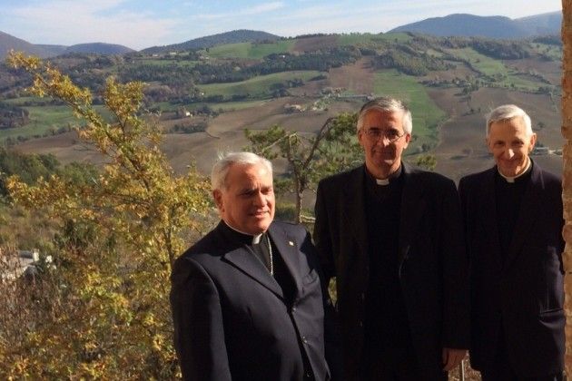 Delegazione della Diocesi di Cremona a Camerino, paese del futuro vescovo