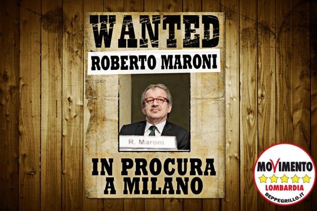 Condanna di Malangone, 5 Stelle Lombardia: ‘Occorre un passo indietro di Maroni’