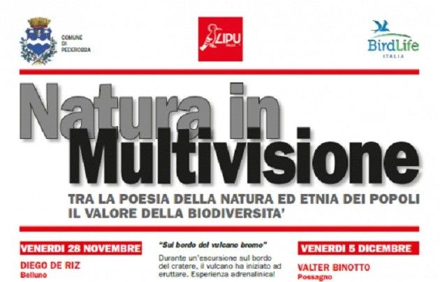 28 novembre e 5 dicembre 2015, Natura in multivisione