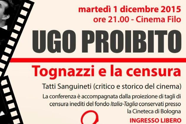 Cremona per Ugo, il Tognazzi ‘proibito’ in un doppio appuntamento il 1° dicembre