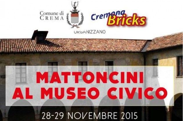 I mattoncini Lego in provincia di Cremona, ‘invasione’ al Museo Civico di Crema