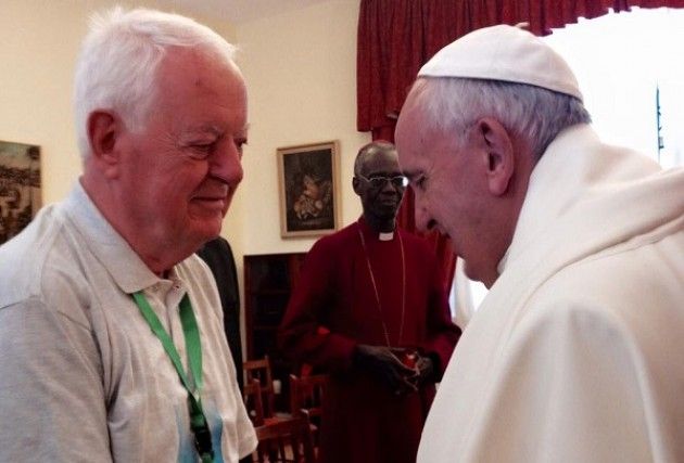 Licio D’Avossa , Presidente Cremona For kenya, incontra Papa Francesco