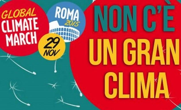 A Roma Domenica 29 novembre In marcia per il clima e la pace