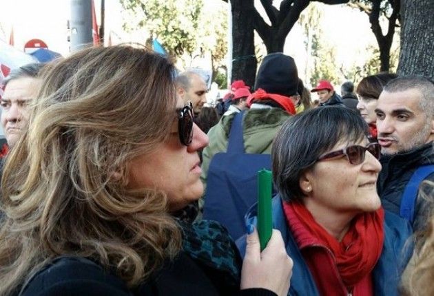 Cremona alla manifestazione dei pubblici in piazza a Roma per il contratto