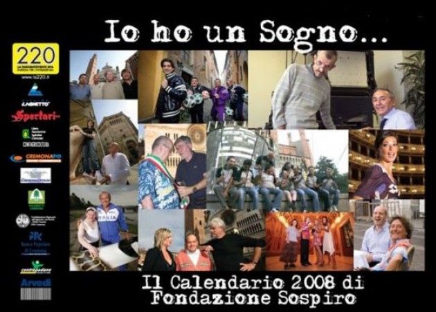 Fondazione Sospiro Giovedì 3 dicembre  festeggia il 10° anniversario del Calendario  
