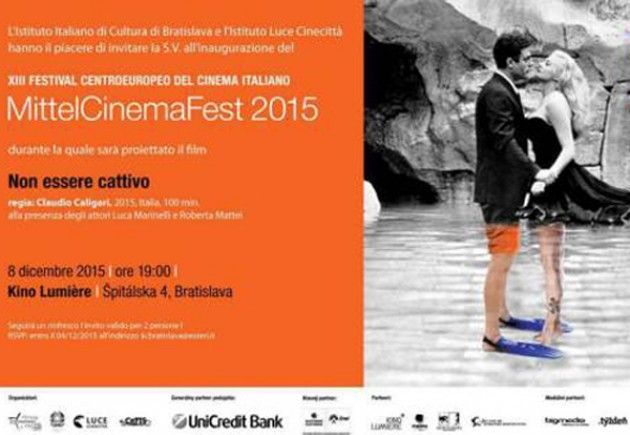 MittelCinemaFest, dall’8 dicembre a Bratislava 12 pellicole italiane di qualità