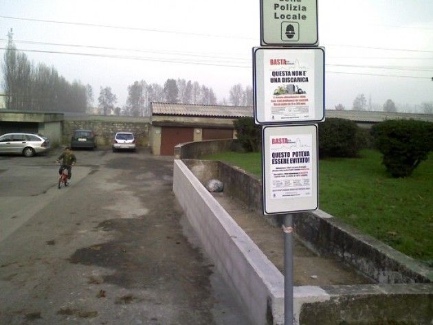 La fossa dei ... bidoni di Remo  Scandolara (Cremona) Risposta immediata  della A.Manfrendini