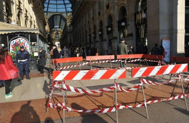 Milano – Finalmente son finiti i gli accertamenti tecnici della Galleria Vittorio Emanuele II 