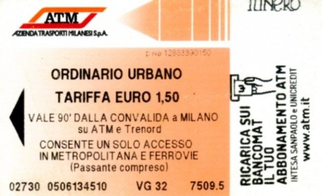 Inquinamento a Milano : dal 17 al 24 dicembre il biglietto singolo per tram, bus e metro’ 