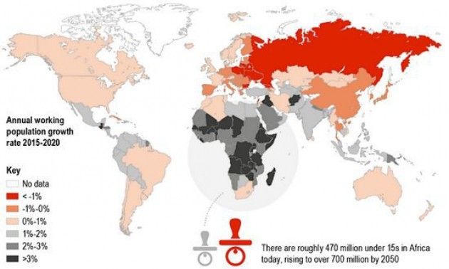 Popolazione mondiale: e se diminuisce la forza-lavoro?