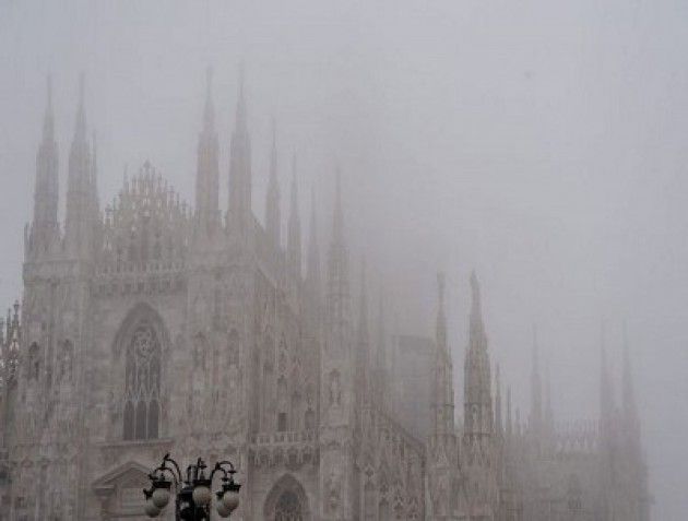 Clima, -60% pioggia e smog alla stelle
