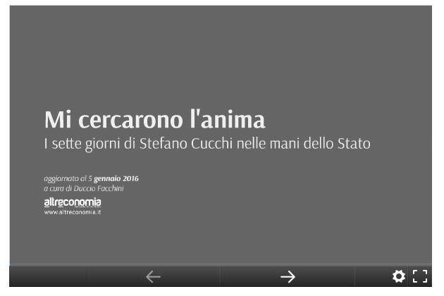 Cucchi: infografica interattiva, inedita e aggiornata sugli ultimi giorni di vita