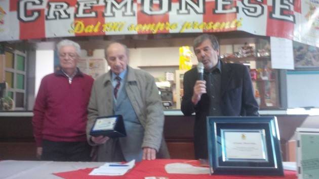 Mario Coppetti ricorda il calciatore Staccione della Cremonese