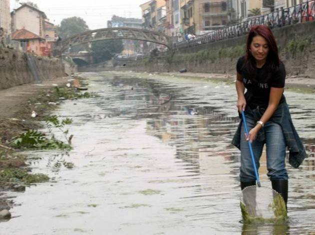 Cittametropolitana - Il prossimo 11 gennaio prendera' avvio l'asciutta del Naviglio Grande