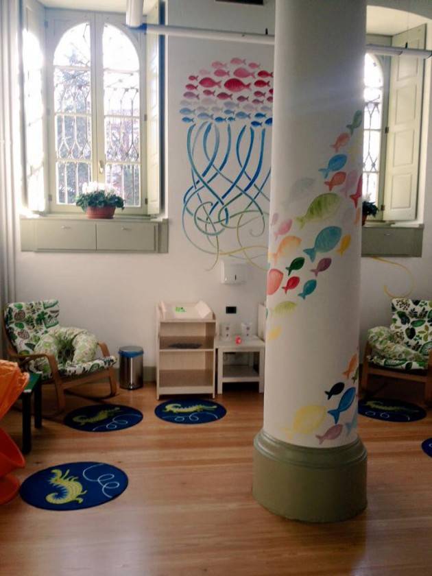 Bergamo - Inaugurato il baby pit stop di Palazzo Frizzoni 