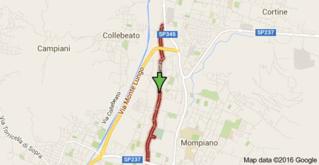 Brescia - Via Stretta, ammesse biciclette e motocicli fino a 149 cc  sulla corsia riservata