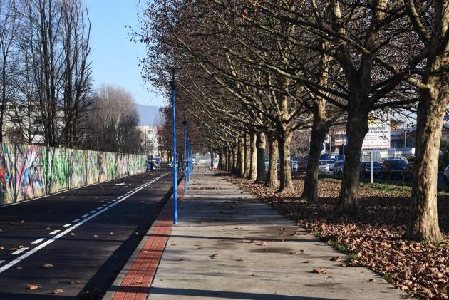 Brescia - Sistemazione di via Valcamonica 